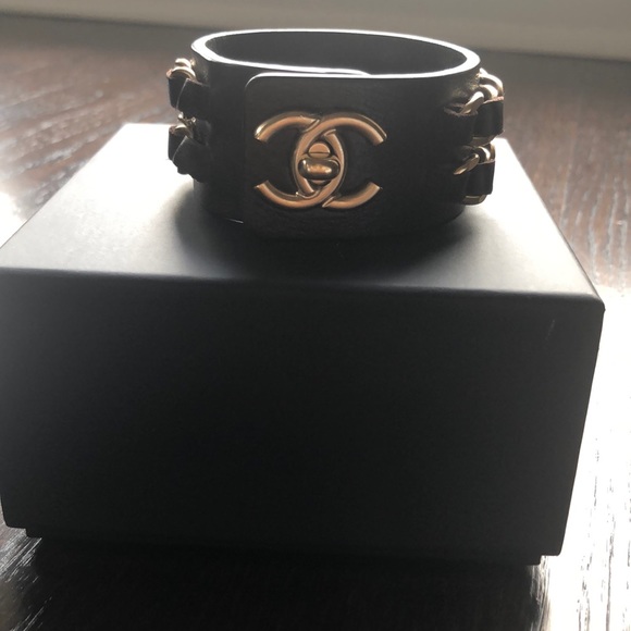 CHANEL Jewelry - Chanel leather bracelet